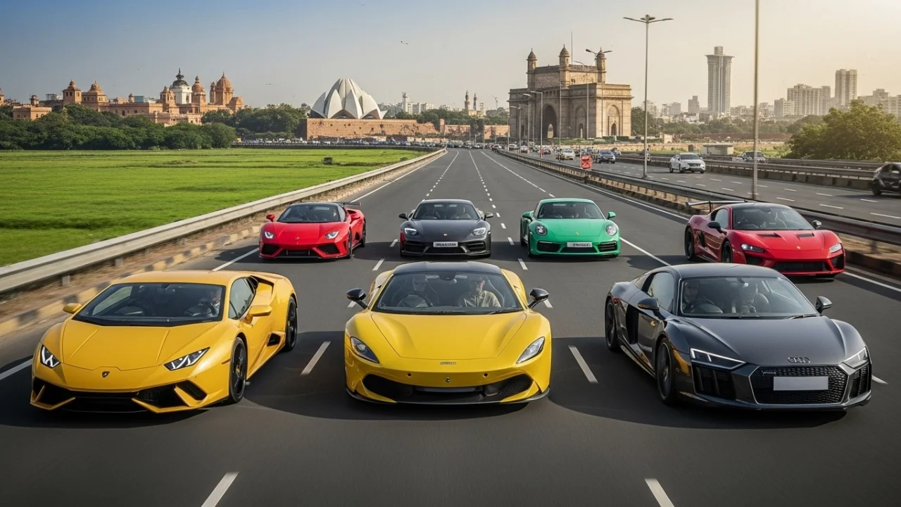 Best Supercars for Indian Roads