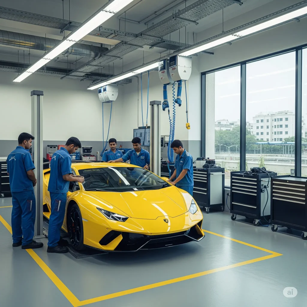 Lamborghini Service Cost in India