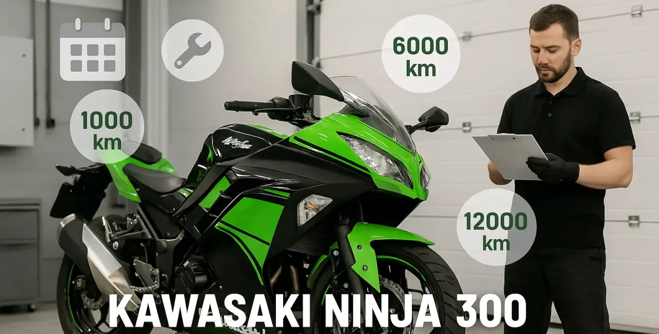 kawasaki ninja 300 service intervals
